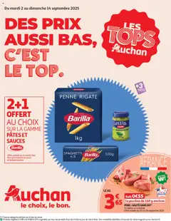 Auchan folder / publicité geldig vanaf 02/09/2025