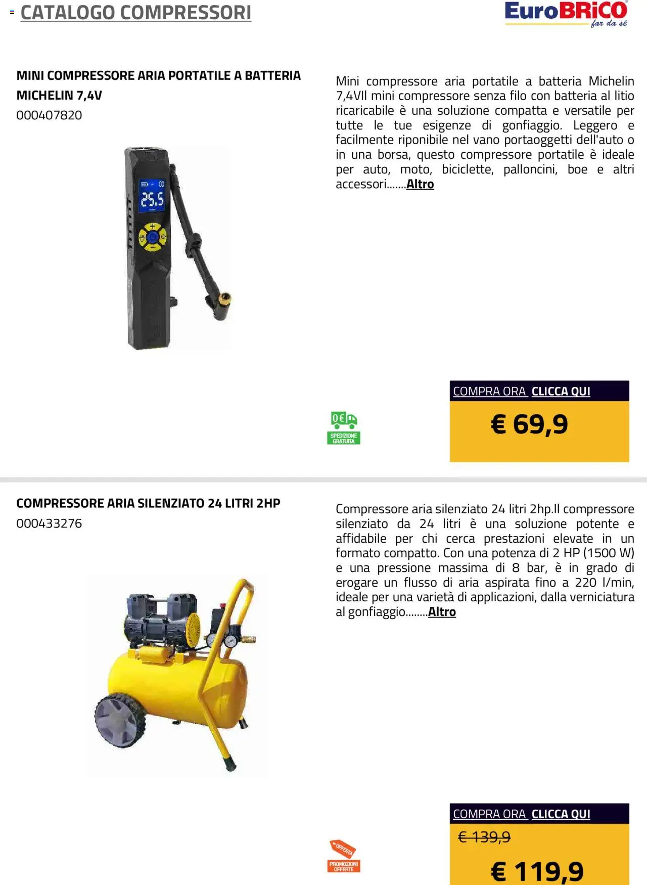 Eurobrico Compressori catalogo - pagina 14 - valido dal 23/07/2025