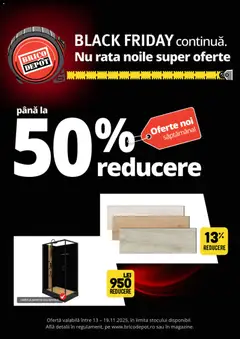 Brico Depot Black Friday valabil de la 13.11.2025
