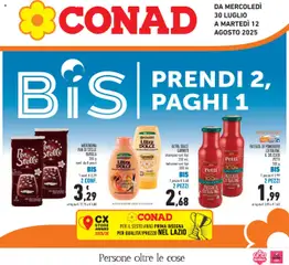 Anteprima Volantino Conad	 valida dal 30/07/2025