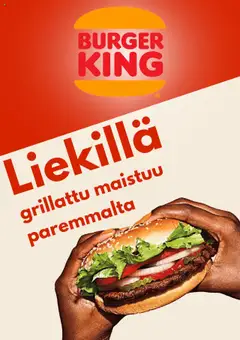 Esikatselu Burger King tarjoukset voimassa alkaen 21/08/2025
