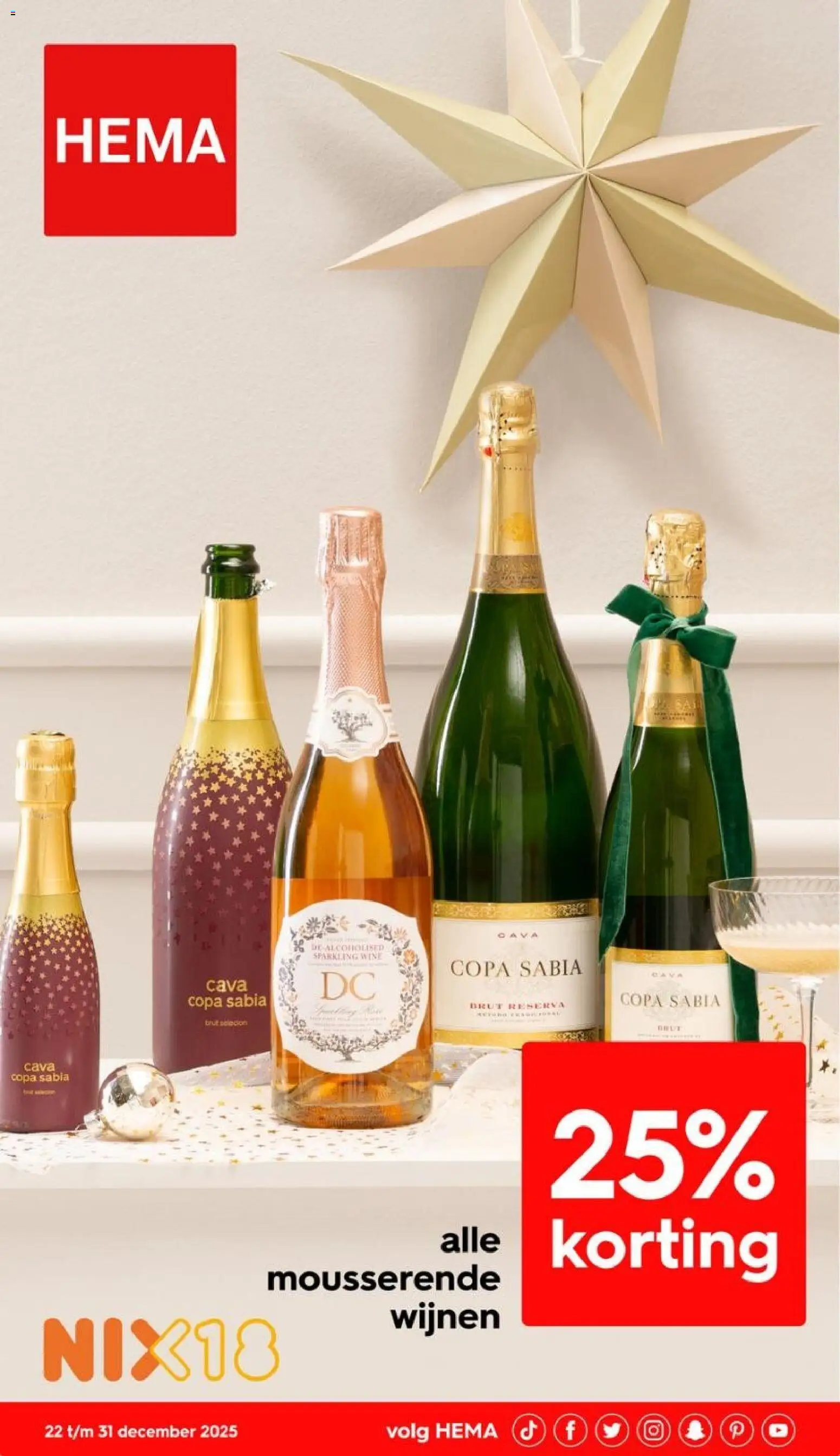Hema - Folder week 52 - pagina 1- geldig vanaf 22-12-2025