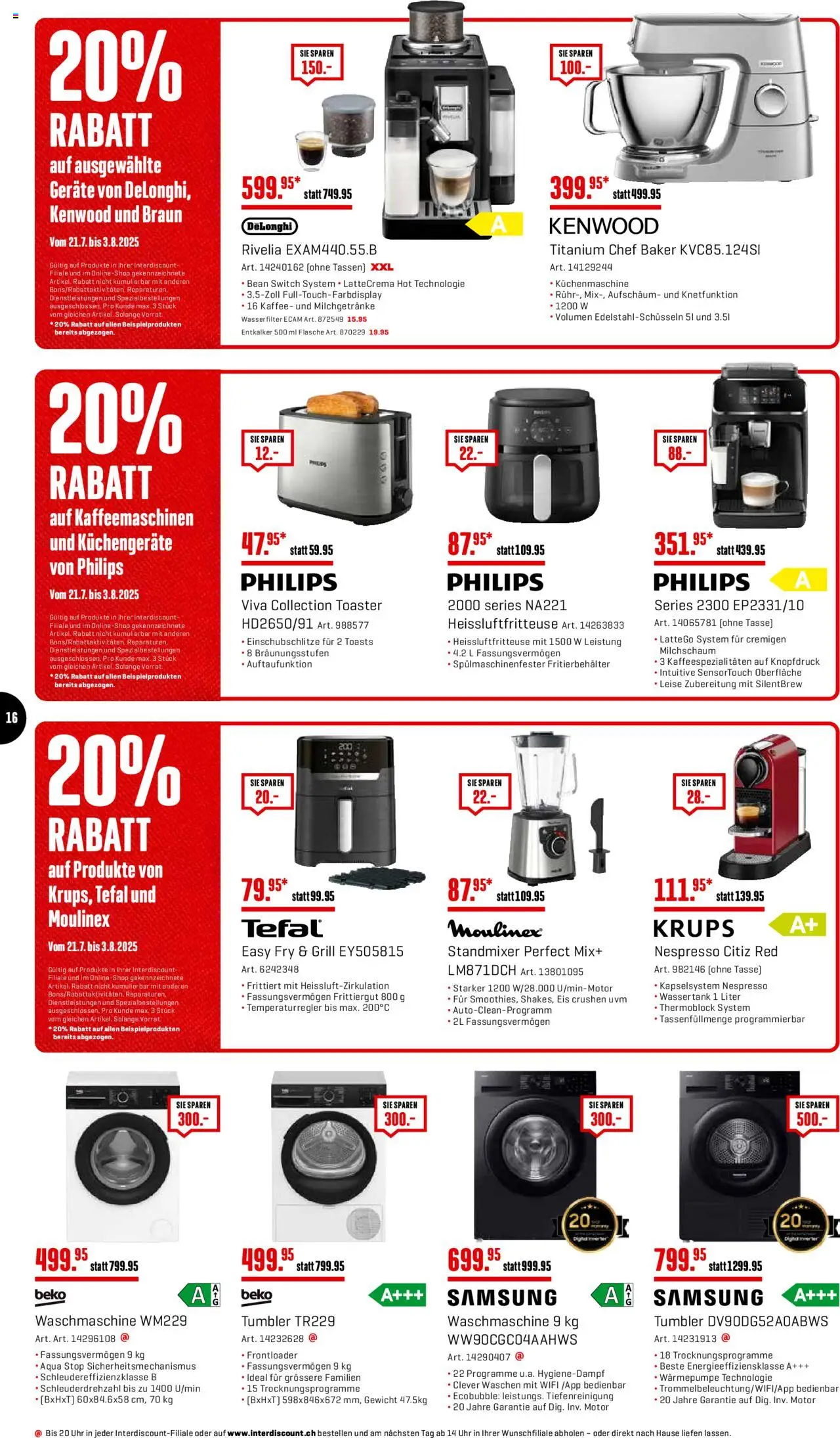 Interdiscount Aktionen - Seite 16- gültig ab 21.07.2025