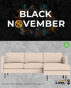 Forhåndsvisning Møblér - Black Friday gyldig fra 31/10/2025