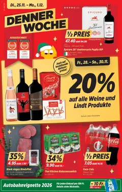 Vorschau Denner Aktionen gültig ab 25.11.2025