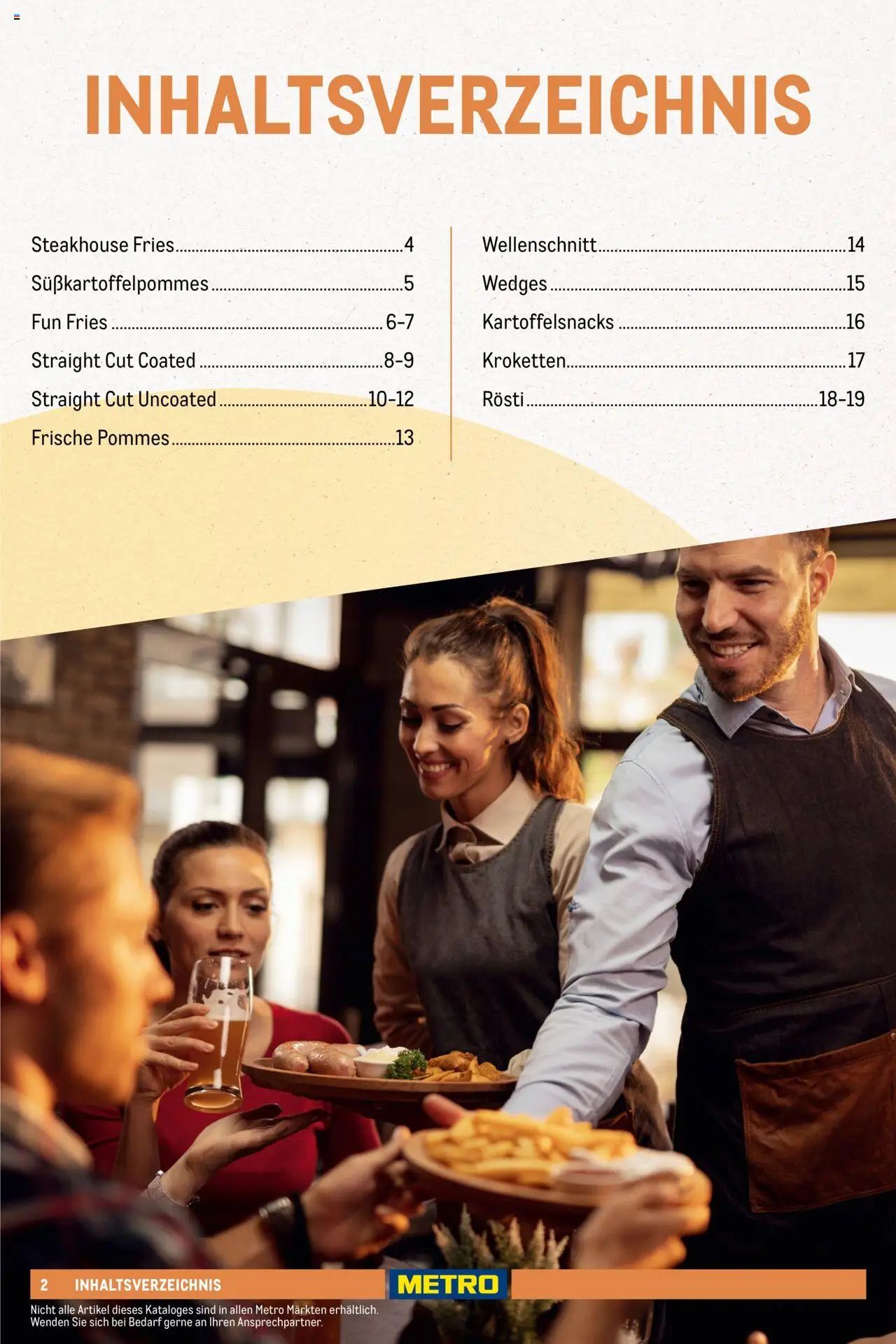 Metro - Pommessortiment - Seite 2 - gültig ab 01.03.2025