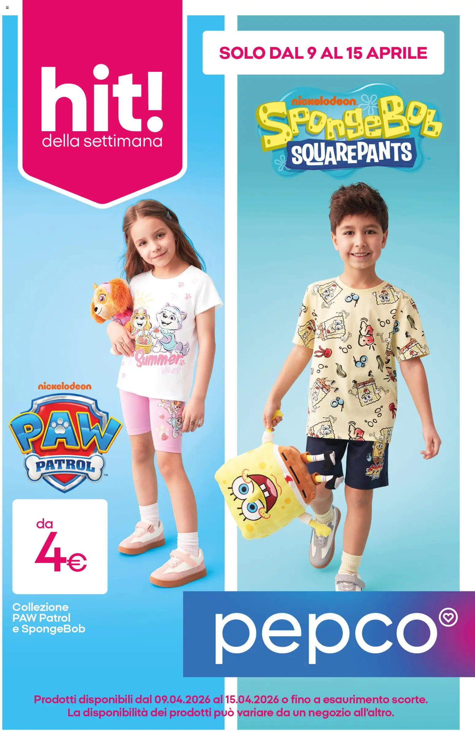 Pepco volantino - pagina 1 - valido dal 09/04/2026