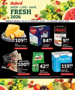 Preview Oxford Freshmarket Specials valid from 07/01/2026