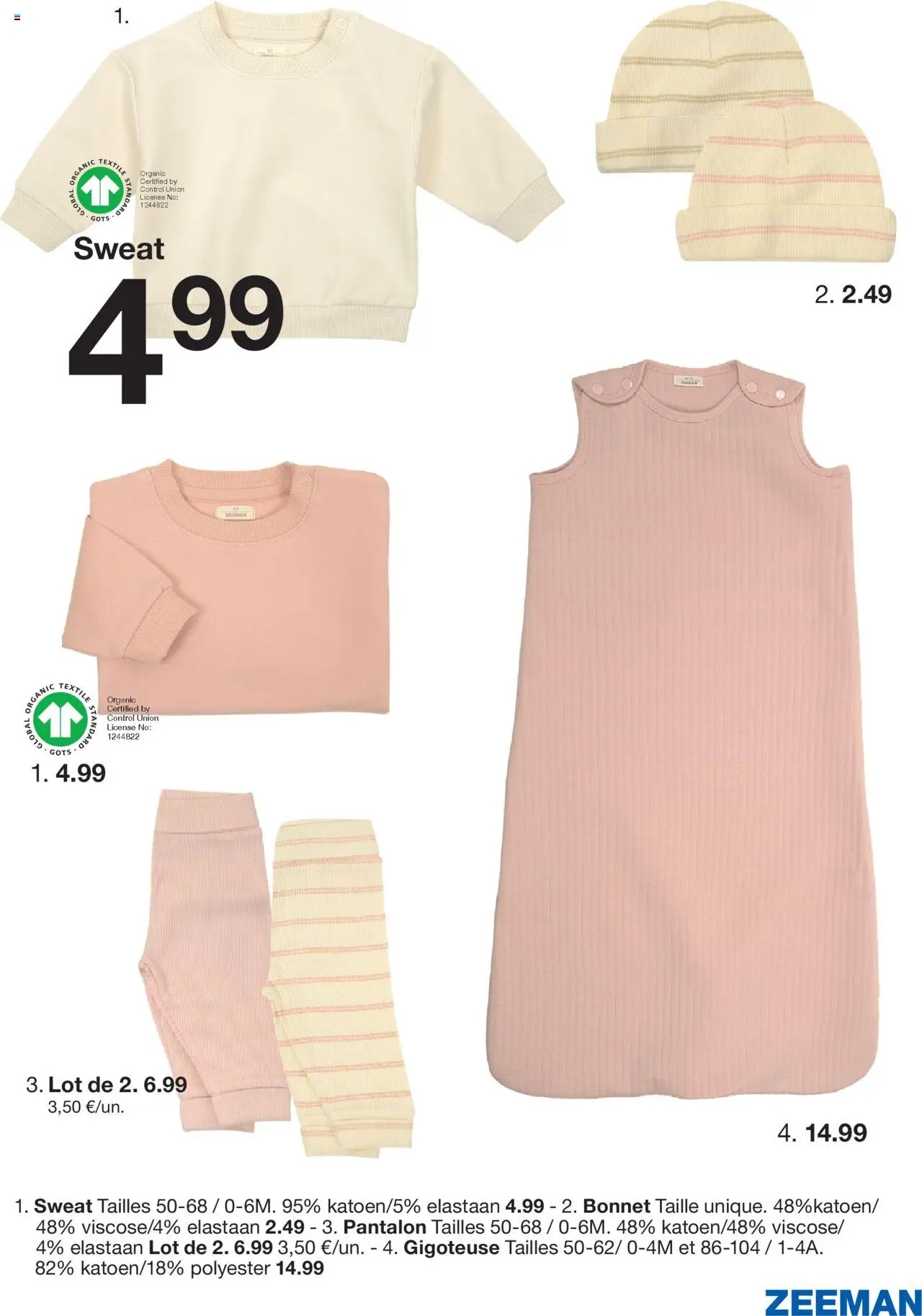 Zeeman catalogue Été - page 3 - valable à partir du 19/07/2025