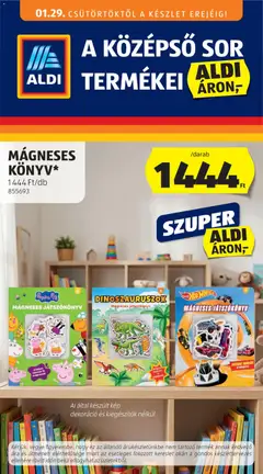 Előnézet Aldi Középső sor termékei érvényes 2026.01.29.-tól