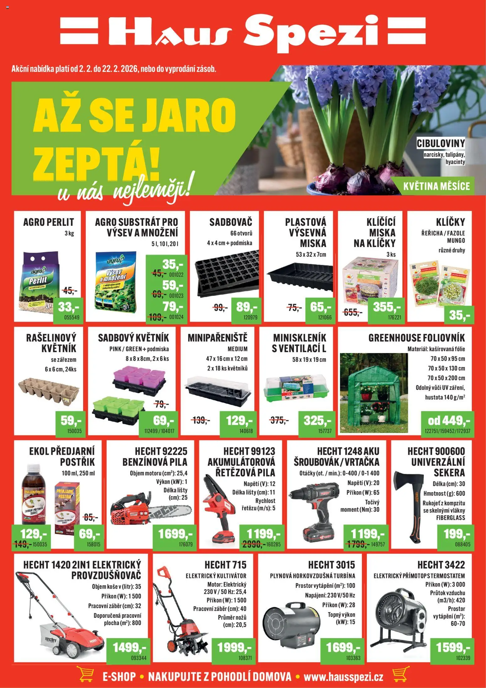 Haus Spezi leták - strana 1- platný od 02.02.2026