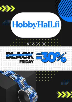 Esikatselu Hobby Hall - Black Friday voimassa alkaen 18/11/2025