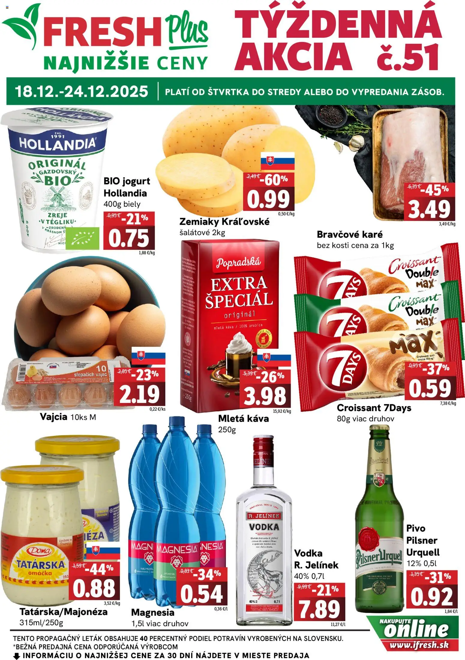 Fresh leták - strana 1- platný od 18.12.2025