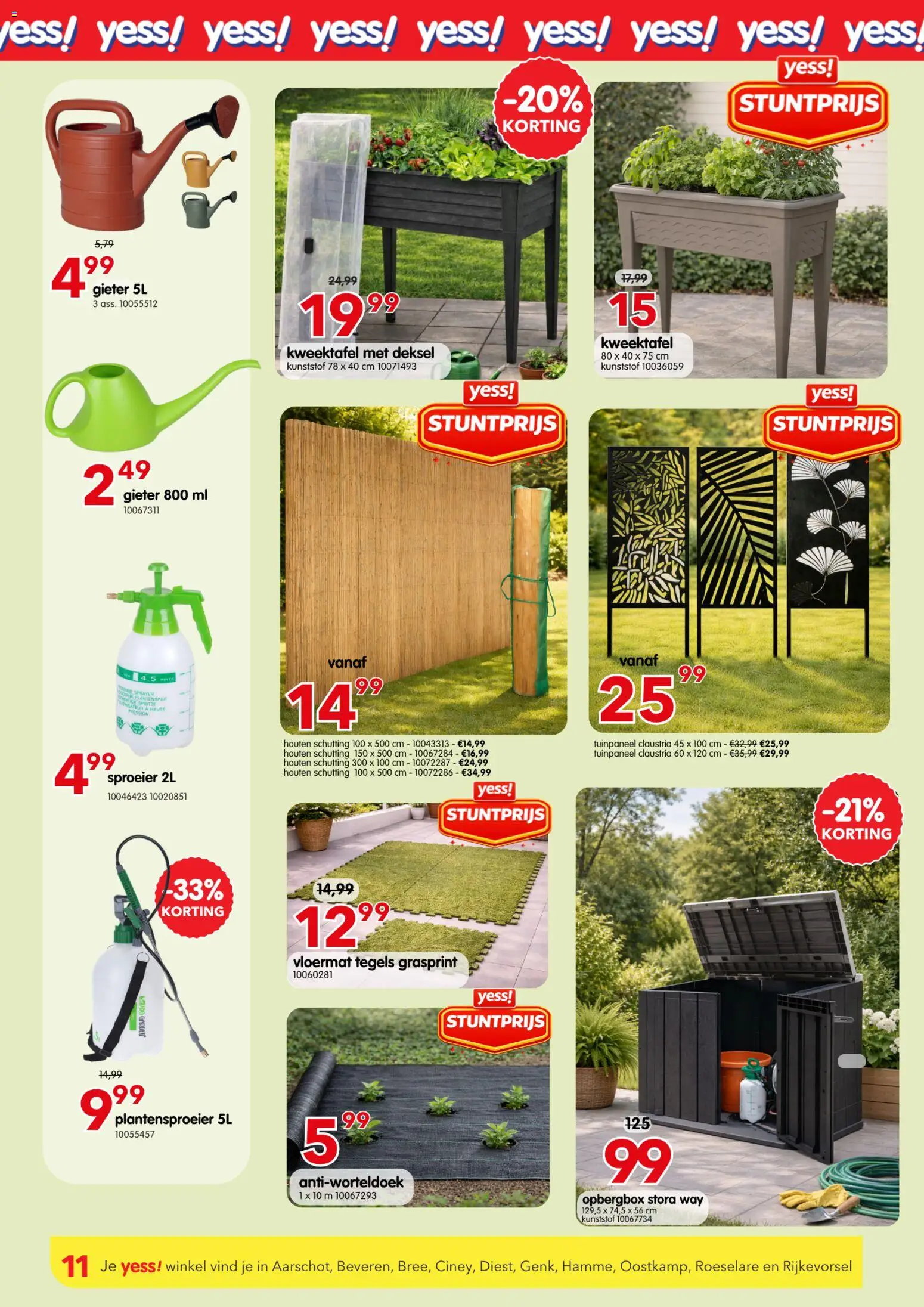 yess! folder / publicité - page 11- valid from 24/03/2026