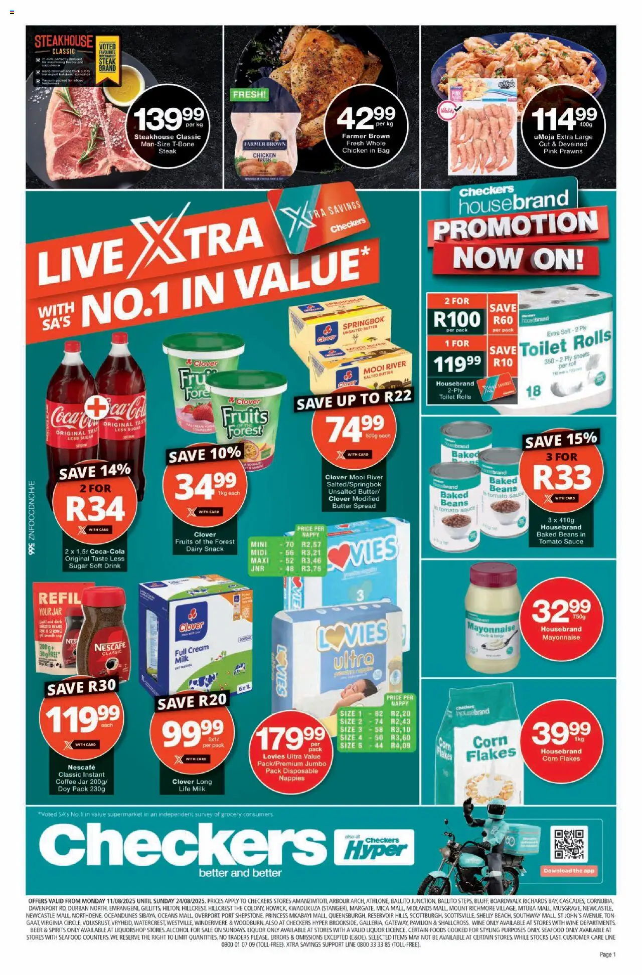 Checkers Specials - page 1- valid from 11/08/2025