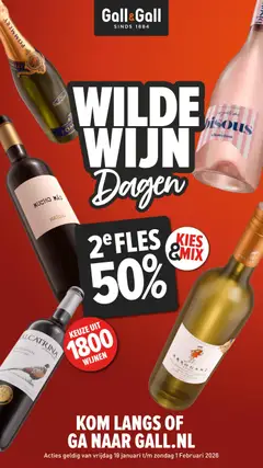 Gall en Gall - Folder geldig vanaf 19-01-2026