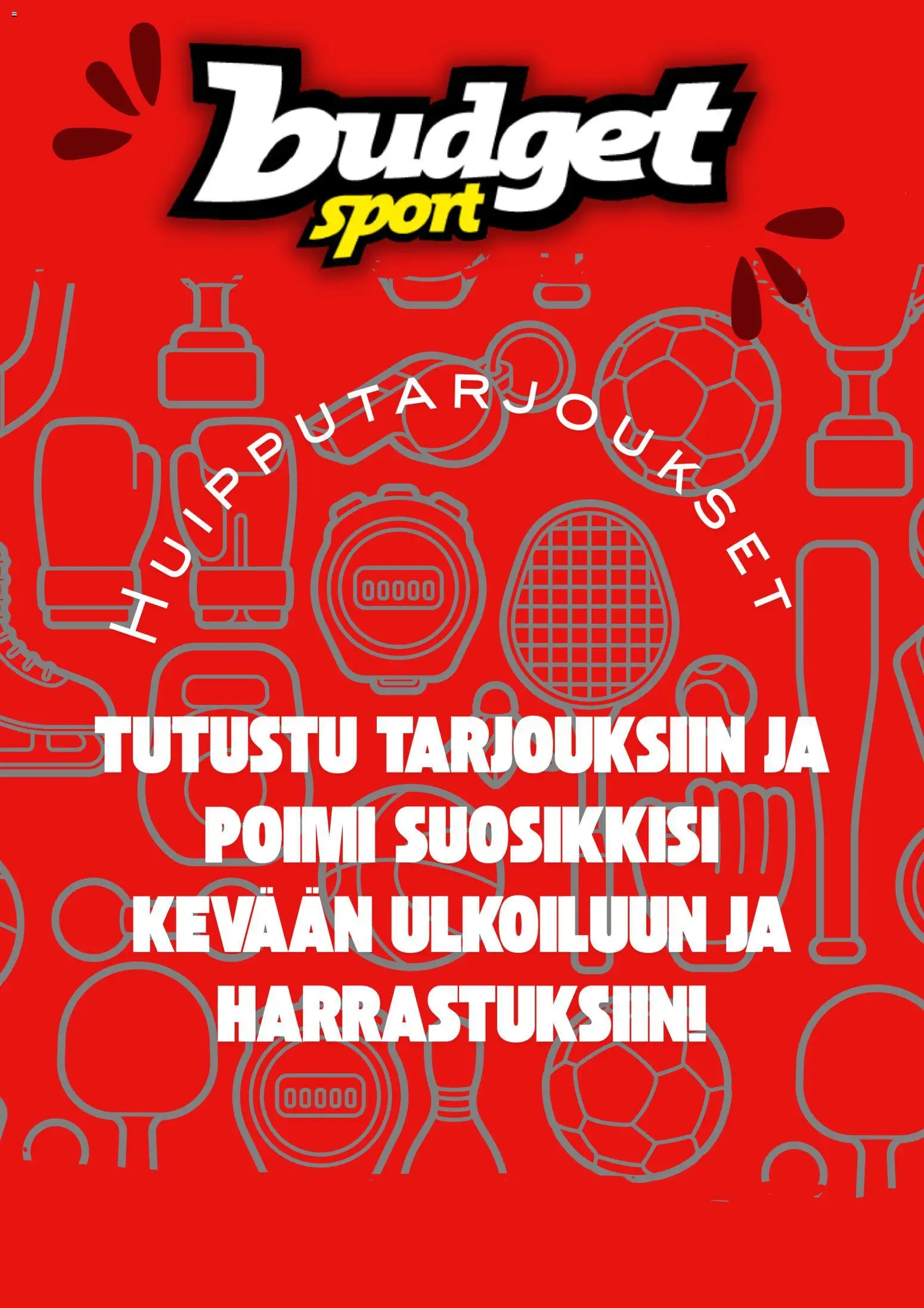 Budget Sport tarjoukset - sivu 1- voimassa alkaen 10/04/2026
