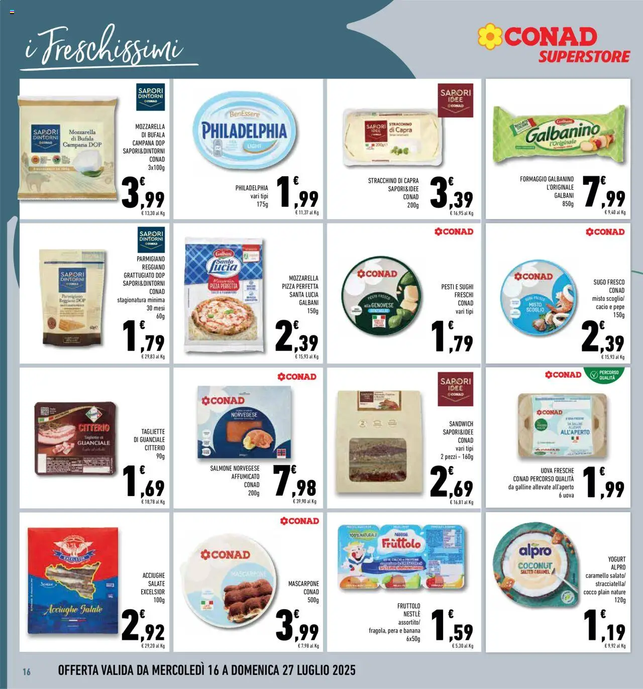 Conad Superstore Campania catalogo - pagina 16 - valido dal 16/07/2025