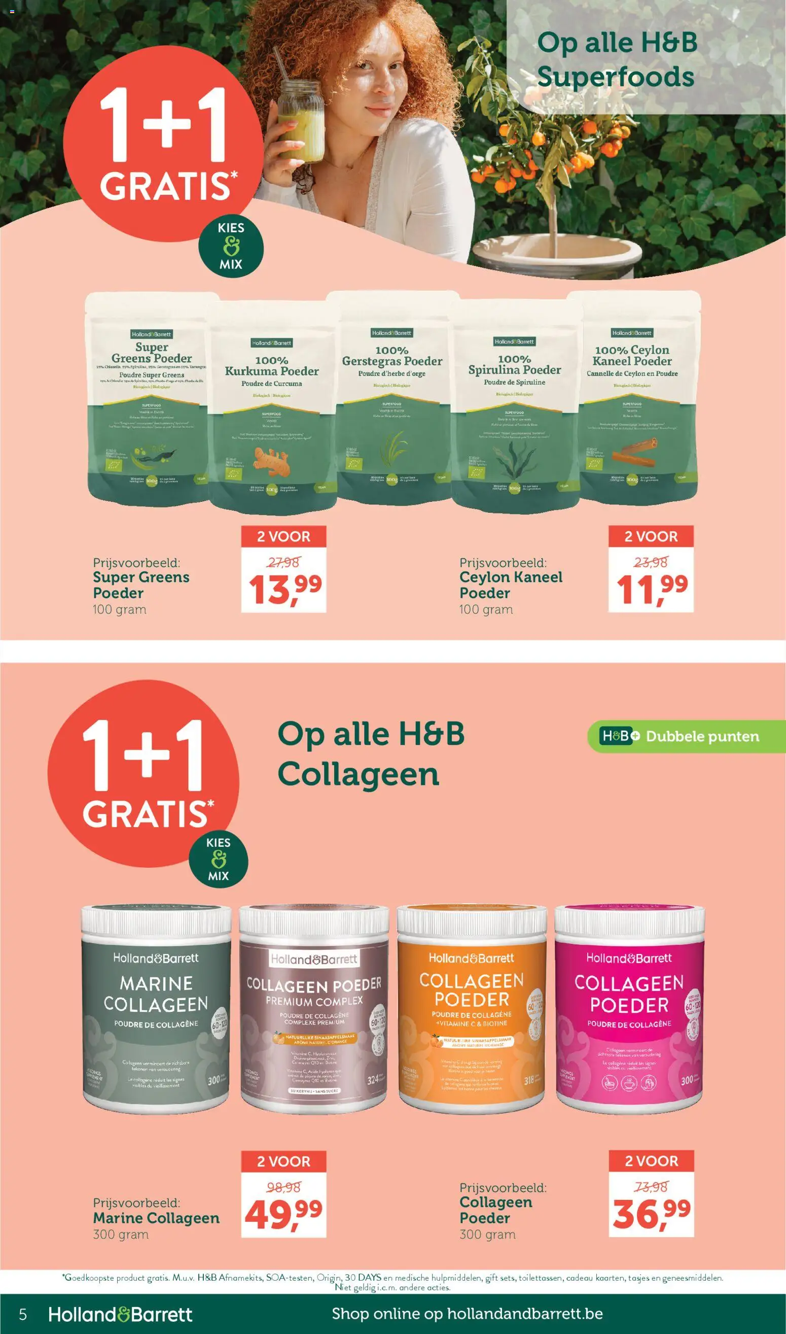 Holland & Barrett folder / publicité - page 5- valid from 23/03/2026