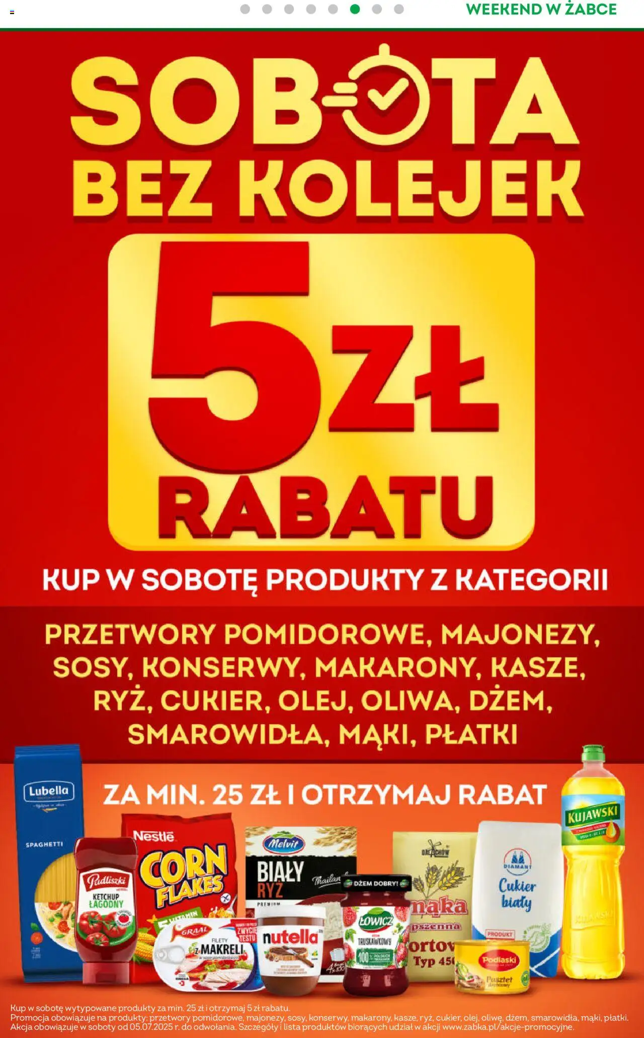 Żabka Gazetka - Weekendowe promocje - strona 7- ważny od 18.07.2025