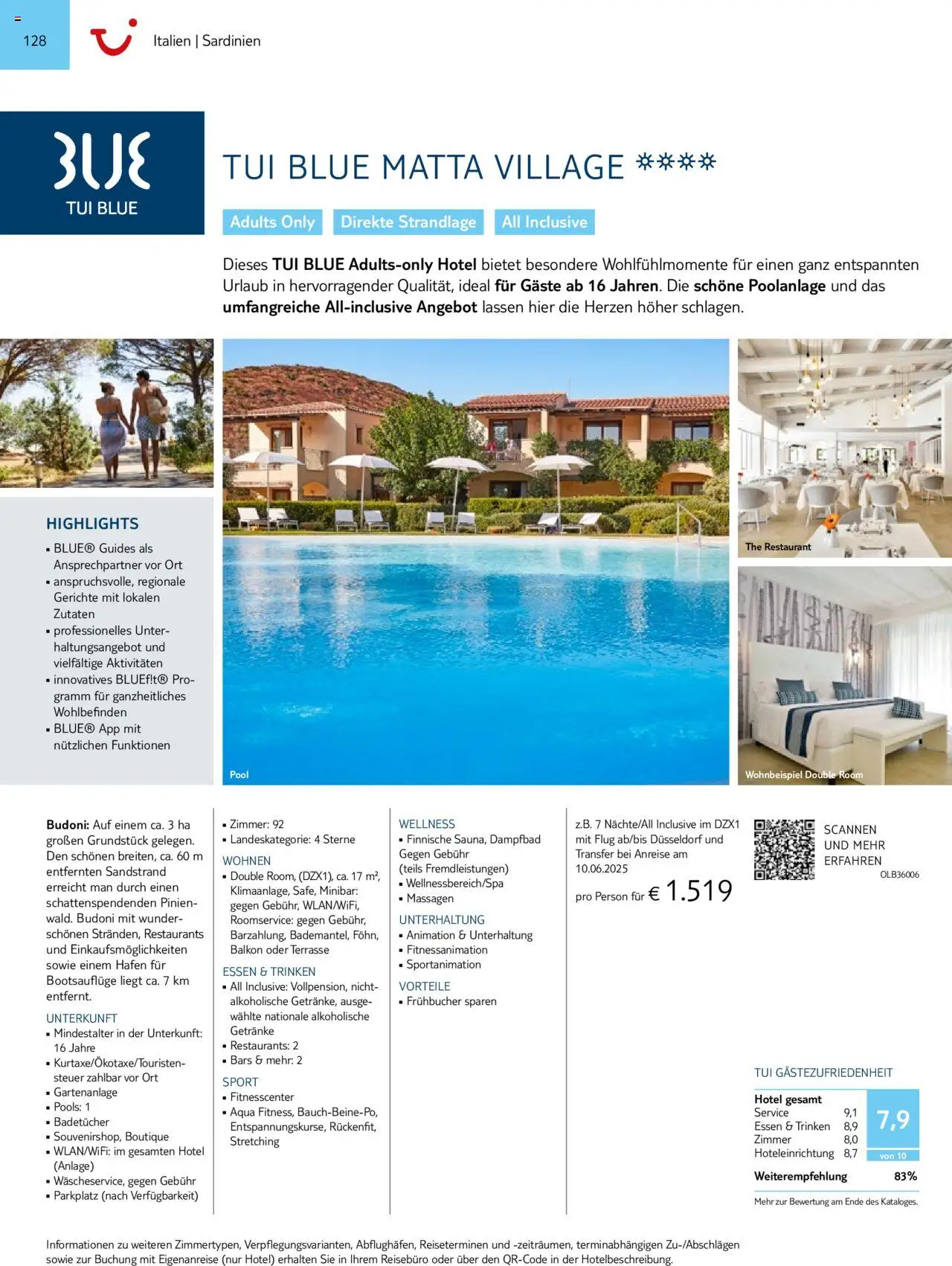 TUI  Südeuropa & Nordafrika 2025/26 - Seite 128 - gültig ab 01.01.2025