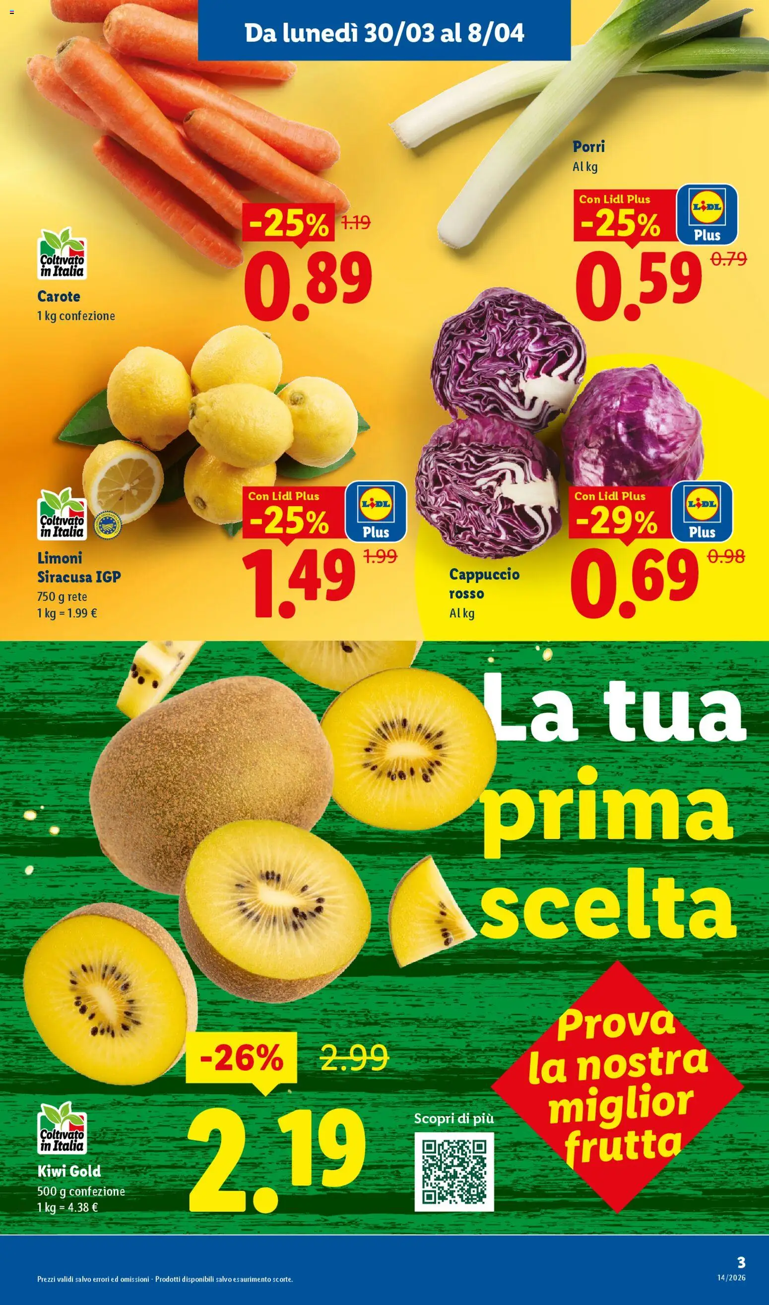 Lidl volantino - pagina 3 - valido dal 30/03/2026