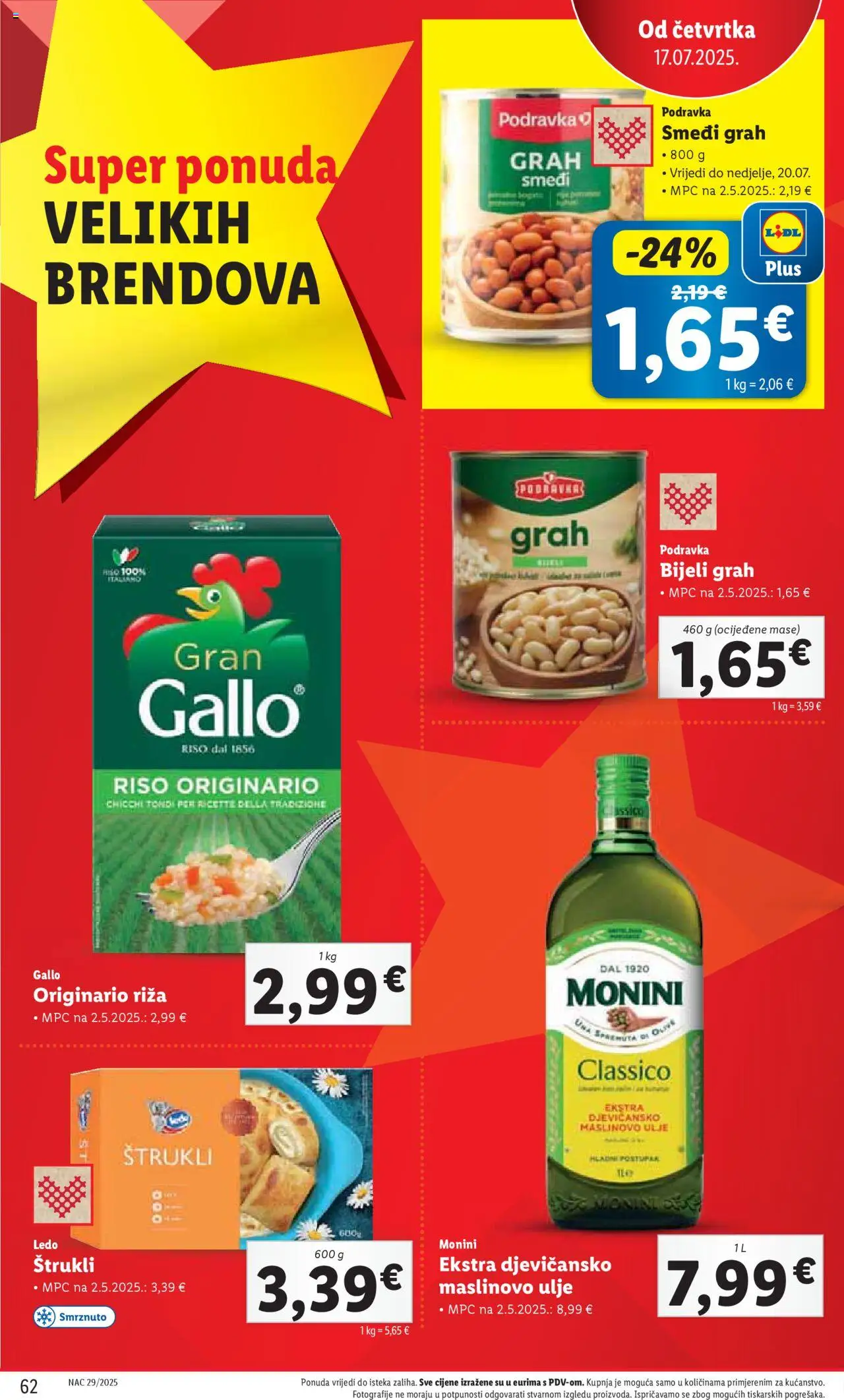 Katalog Lidl - stranica 62- važeći od 14.07.2025