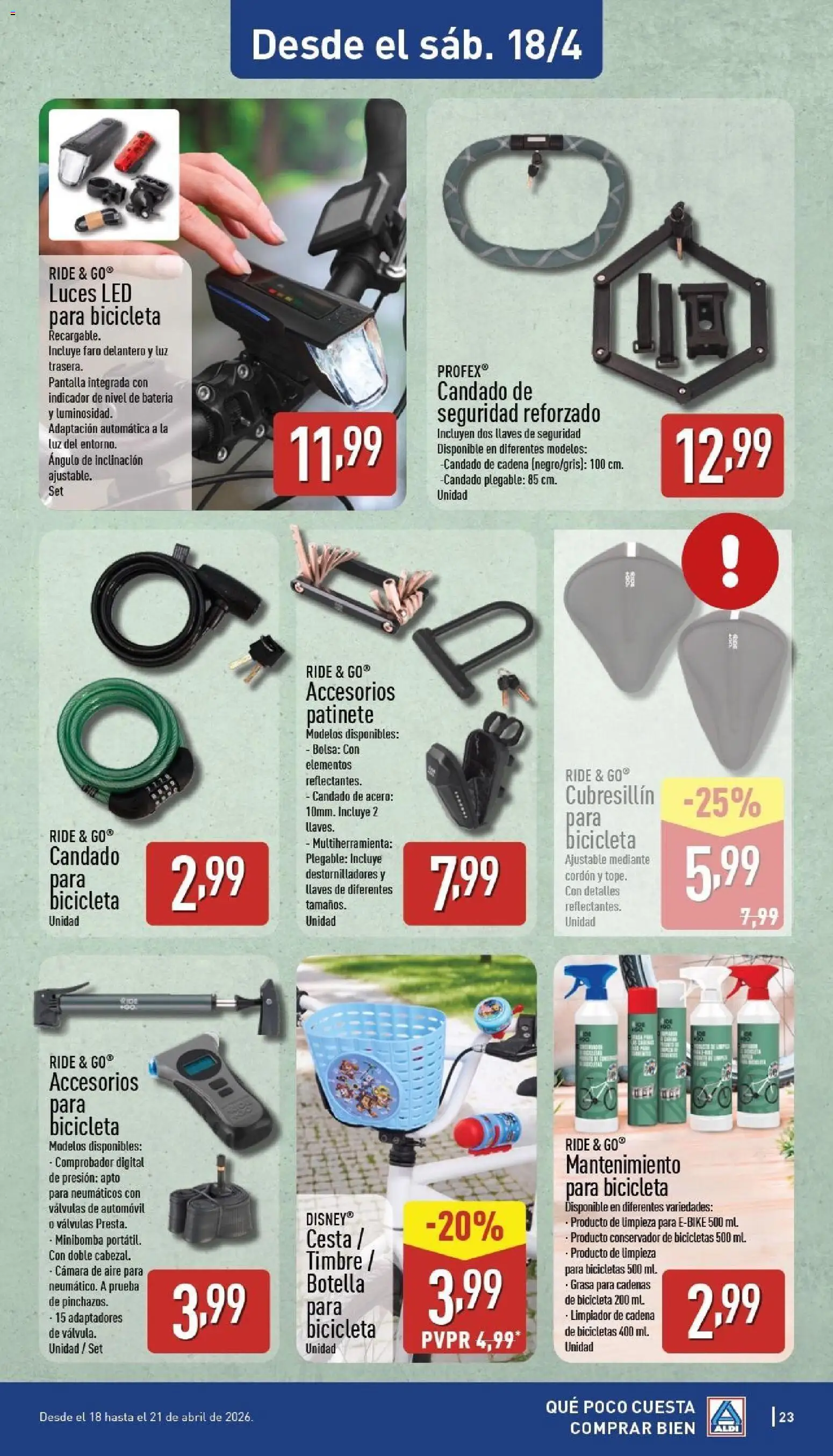 Aldi folleto Península - Página de 23 - Válido desde 13/04/2026