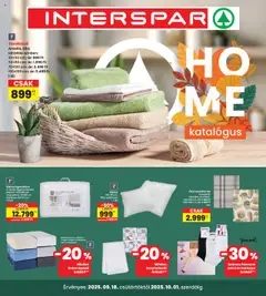 Előnézet Interspar Home katalógus érvényes 2025.09.18.-tól