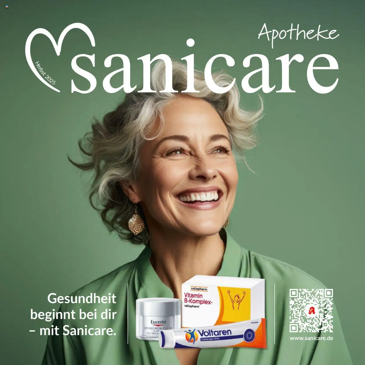 Sanicare Prospekt 	 - Seite 1 - gültig ab 07.07.2025