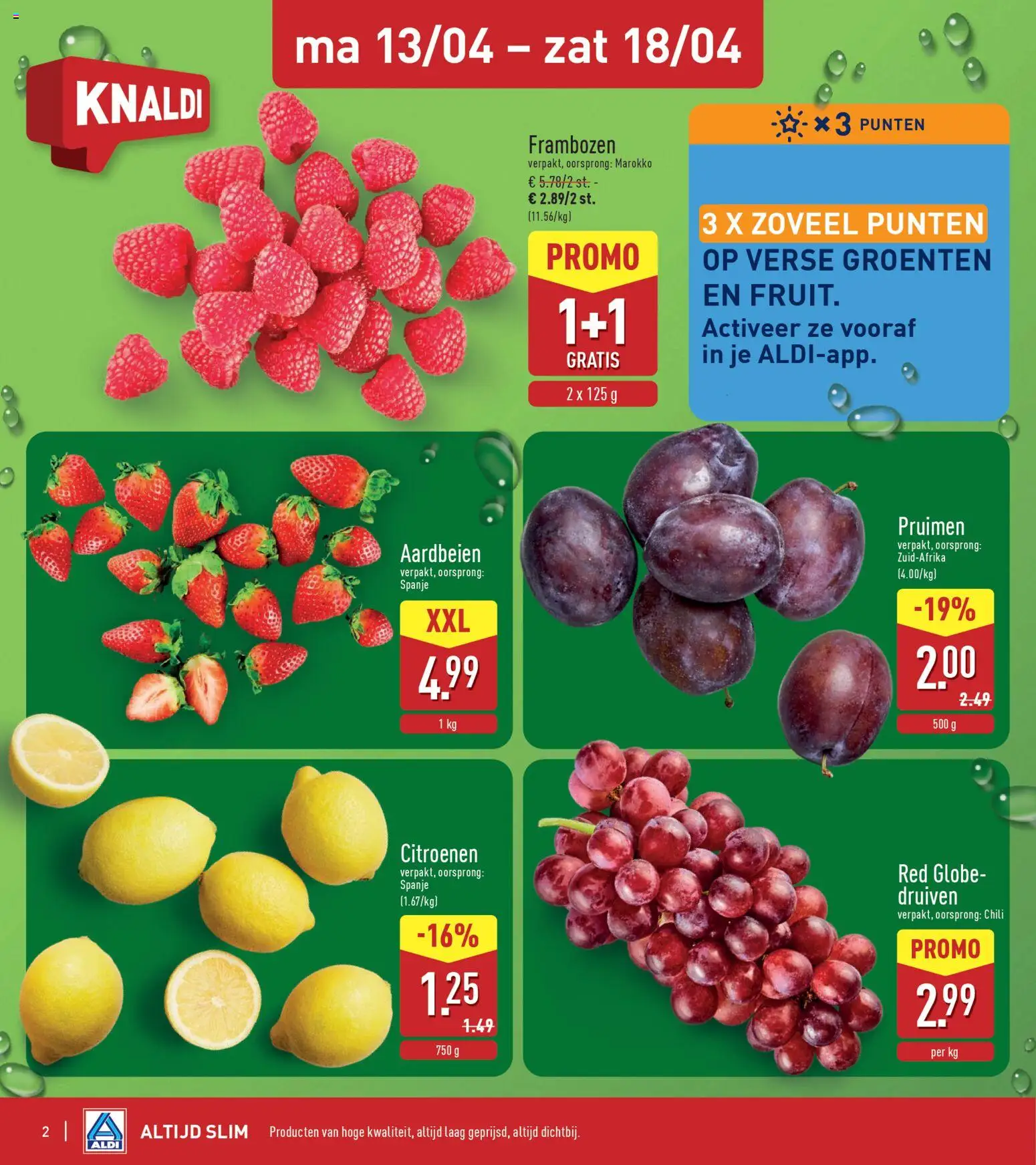 Aldi folder week 16 - page 2- valid from 13/04/2026