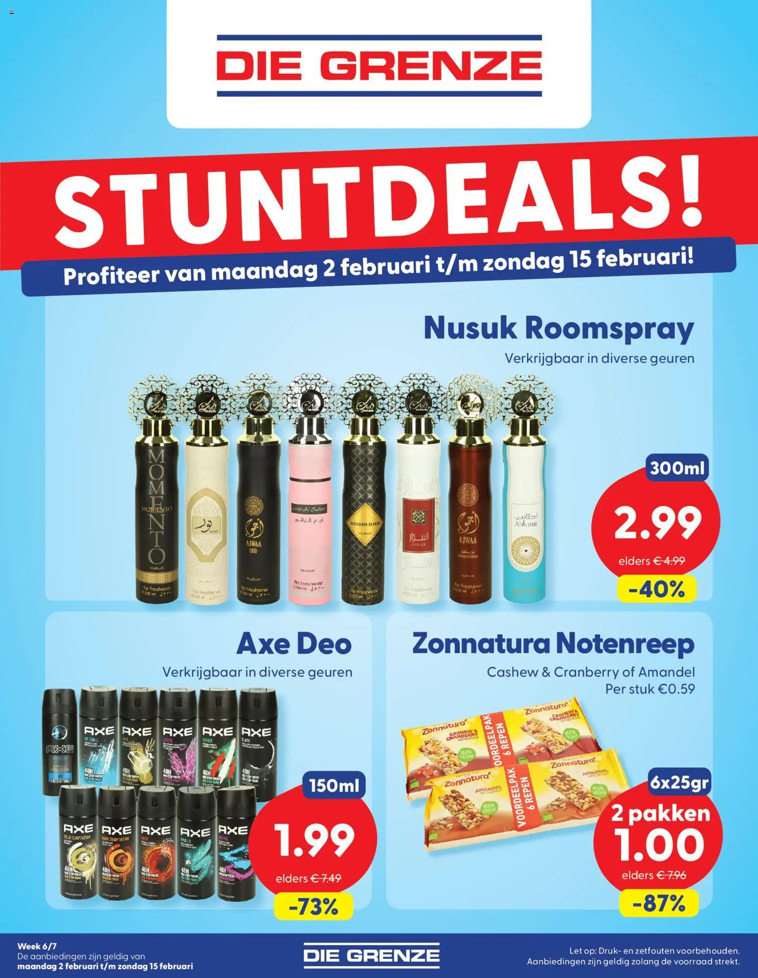 Die Grenze - Folder week 06/07 - pagina 1- geldig vanaf 02-02-2026