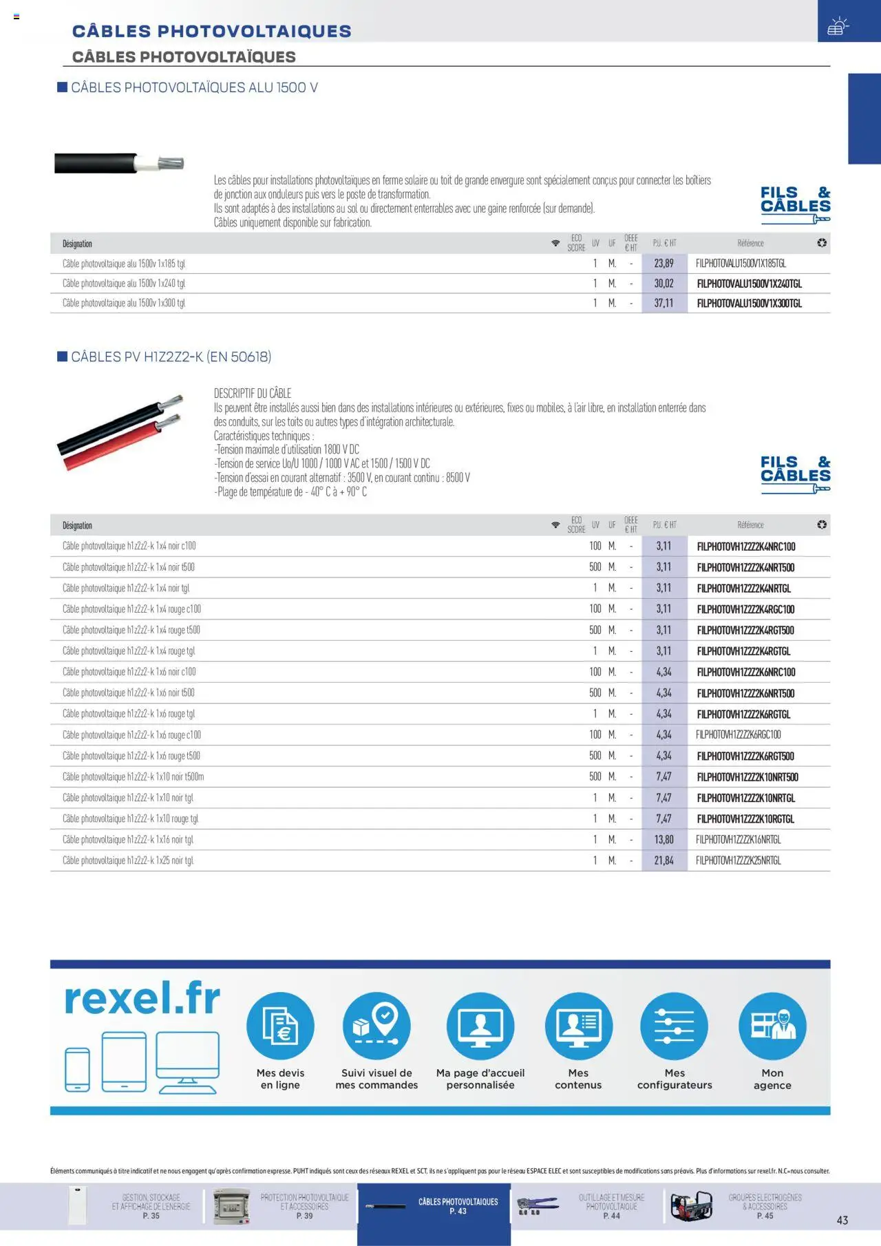 Rexel - Production D´Énergie Photovoltaique - page 27 - valable à partir du 16/07/2025
