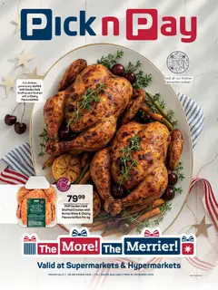 Preview Pick n Pay - Christmas Feasting Specials valid from 01/12/2025