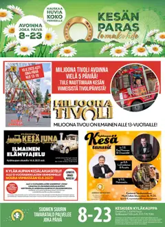 Esikatselu Tuuri tarjoukset voimassa alkaen 06/08/2025
