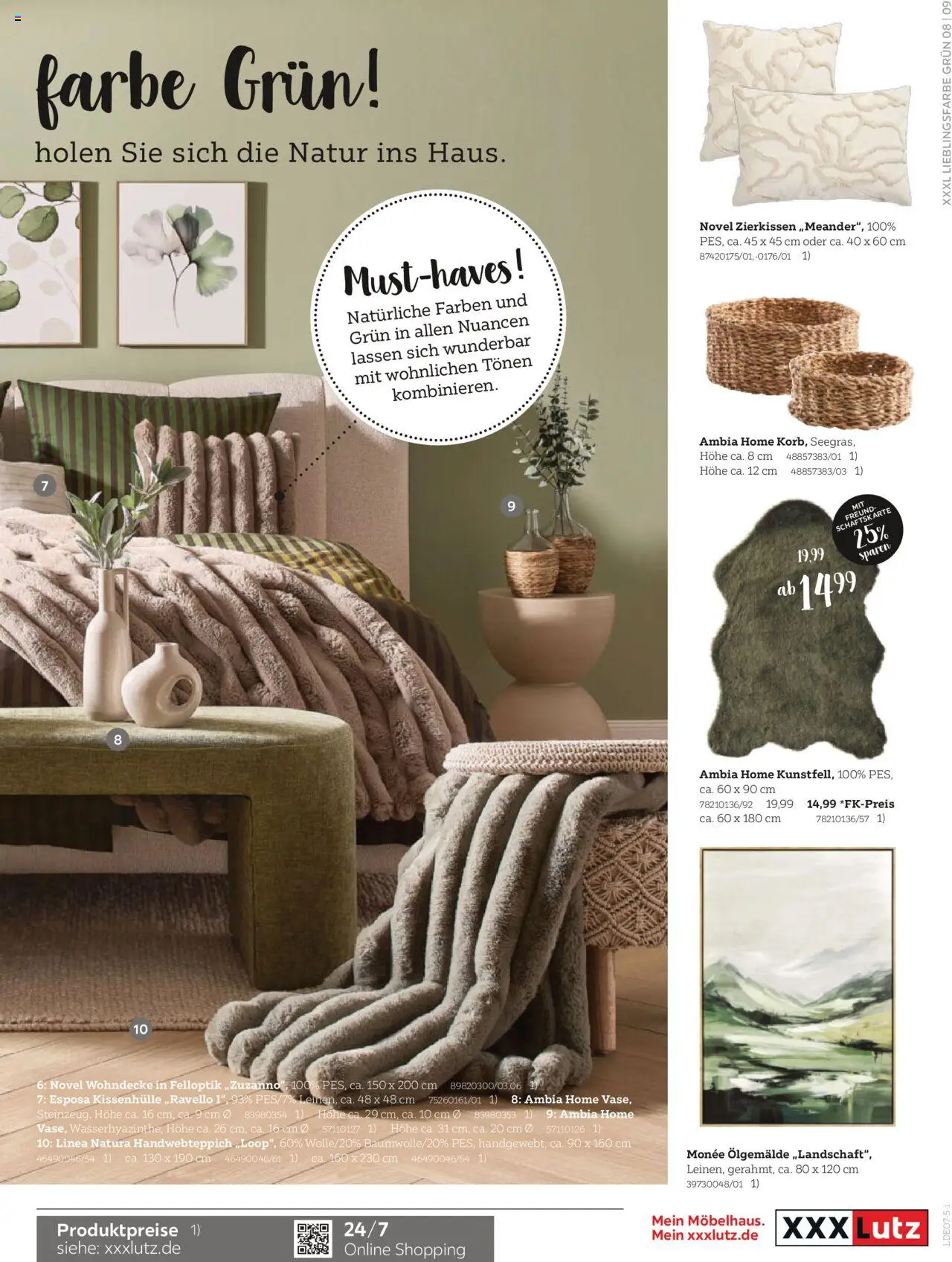 XXXL Lutz Magazin Schöner Einrichten - Seite 9 - gültig ab 01.09.2025