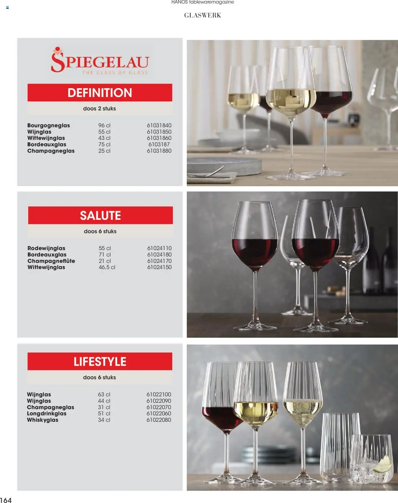 Hanos - Tableware magazine 2025-2026 - page 164- valid from 01-09-2025