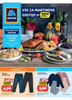 Hofer SI katalog od 30.10.2025