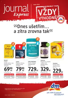 Náhled dm drogerie leták - Express platný od 01.08.2025
