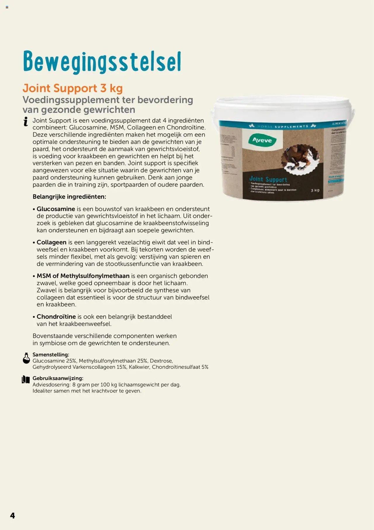 Aveve Paardensupplementen - page 4- valid from 01/06/2023