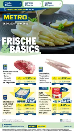 Vorschau Metro Prospekt 	 gültig ab 06.04.2026