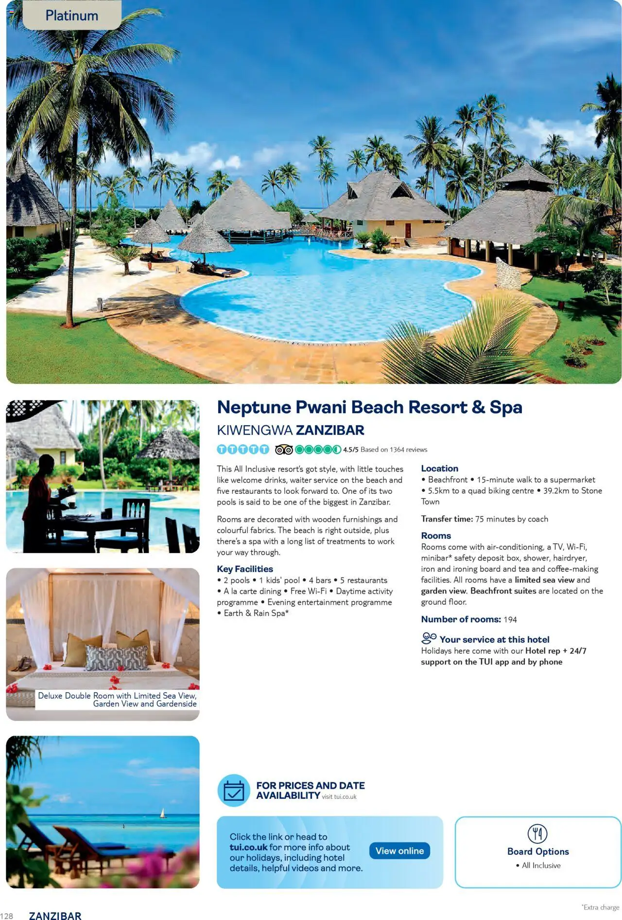 TUI - Africa - page 128- valid from 01/05/2025