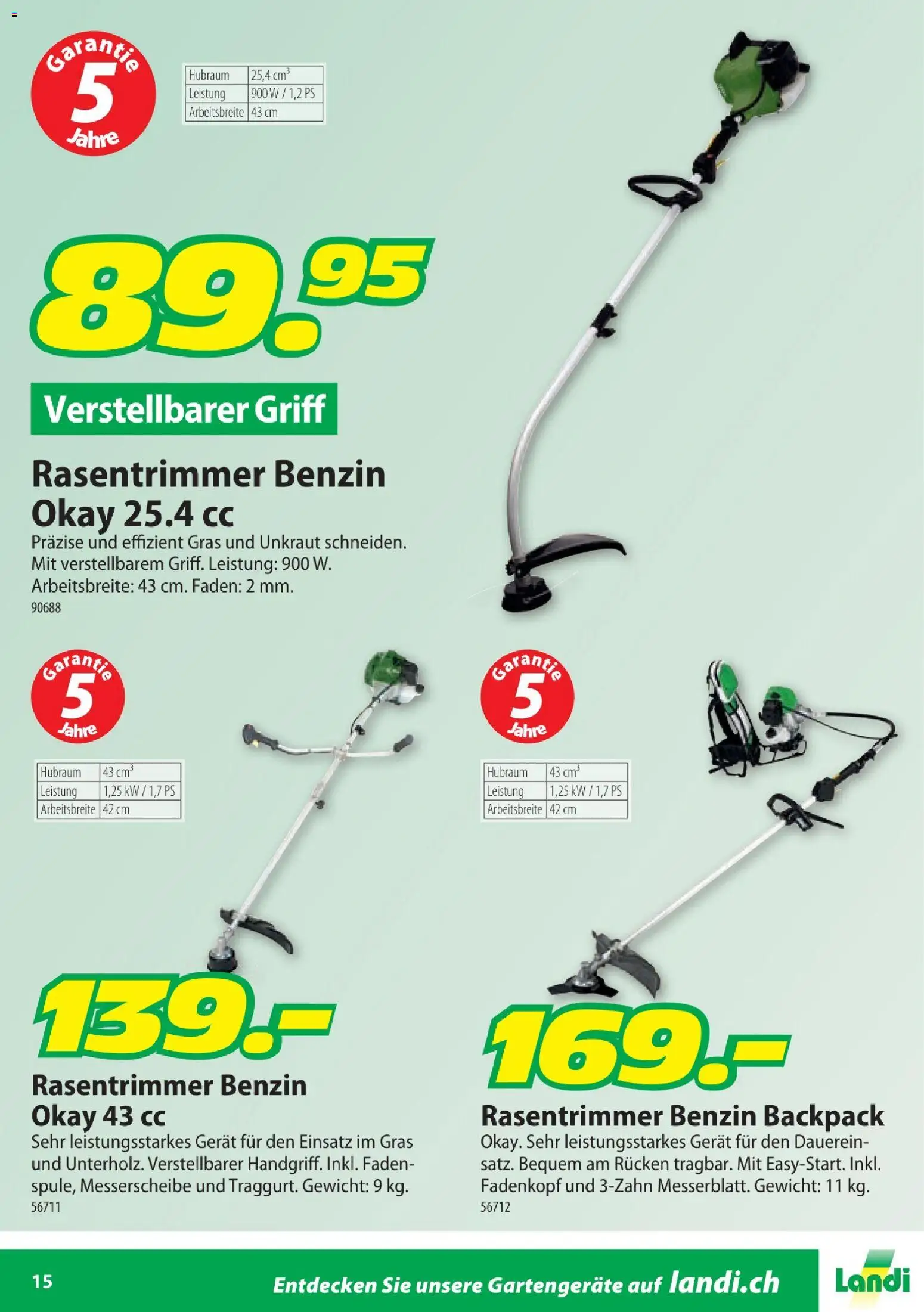 Landi Aktionen Garten - page 15- valid from 20.01.2026