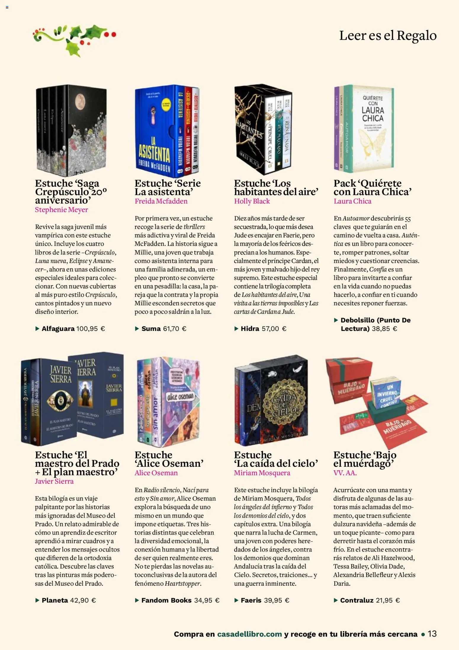 Casa del libro folleto - Página de 13 - Válido desde 01/11/2025