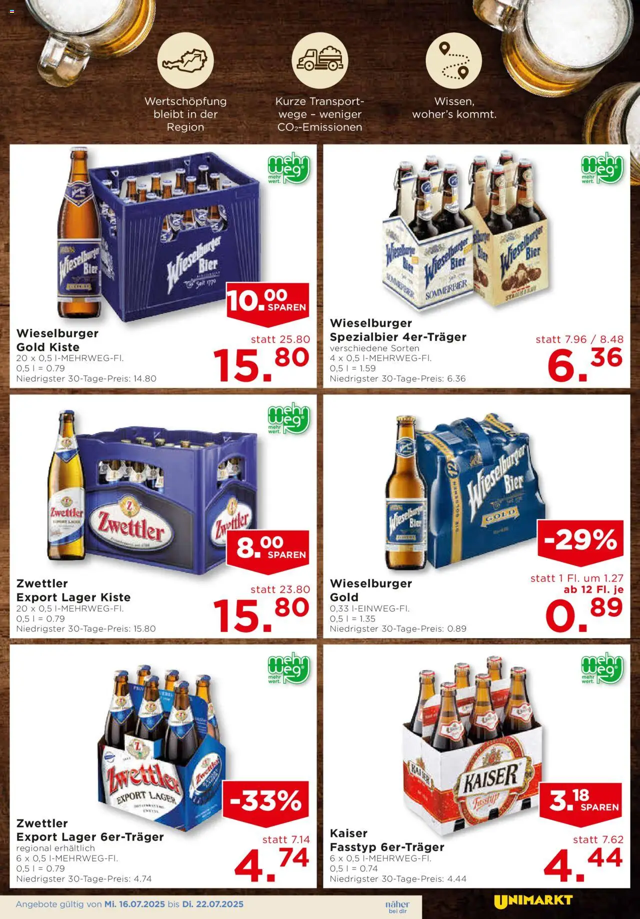 Unimarkt Niederösterreich - Seite 5- gültig ab 16.07.2025