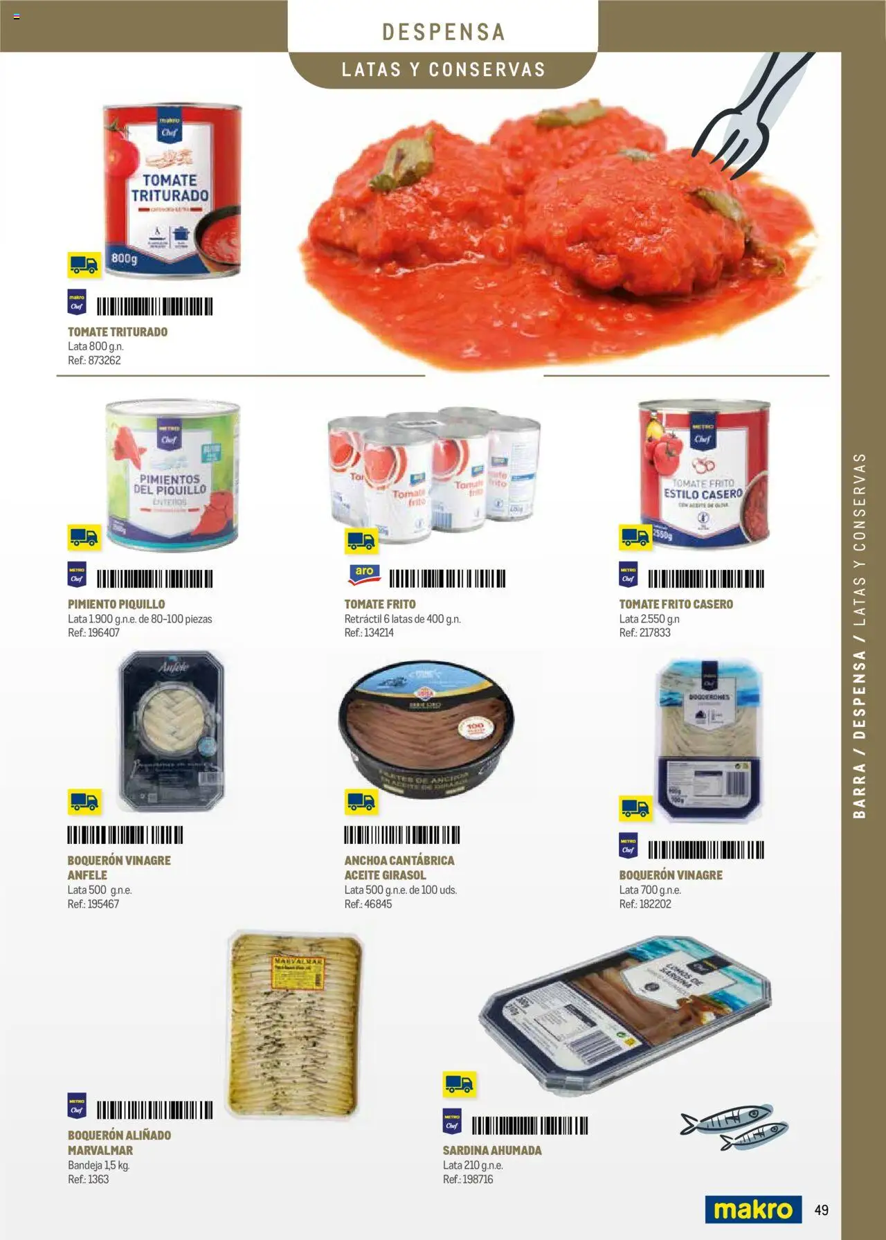 Makro - Menú y Barra Prat - Página de 49 - Válido desde 08/09/2025