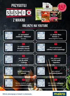 Podgląd Makro Gazetka - Sushi ważny od 24.02.2025
