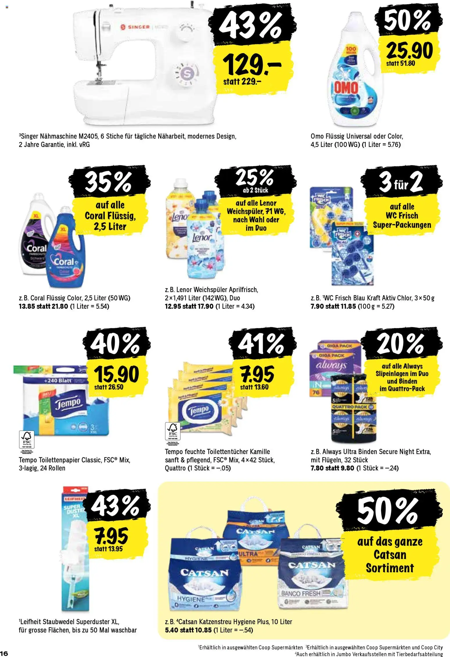 Coop aktionen - page 16- valid from 26.03.2026