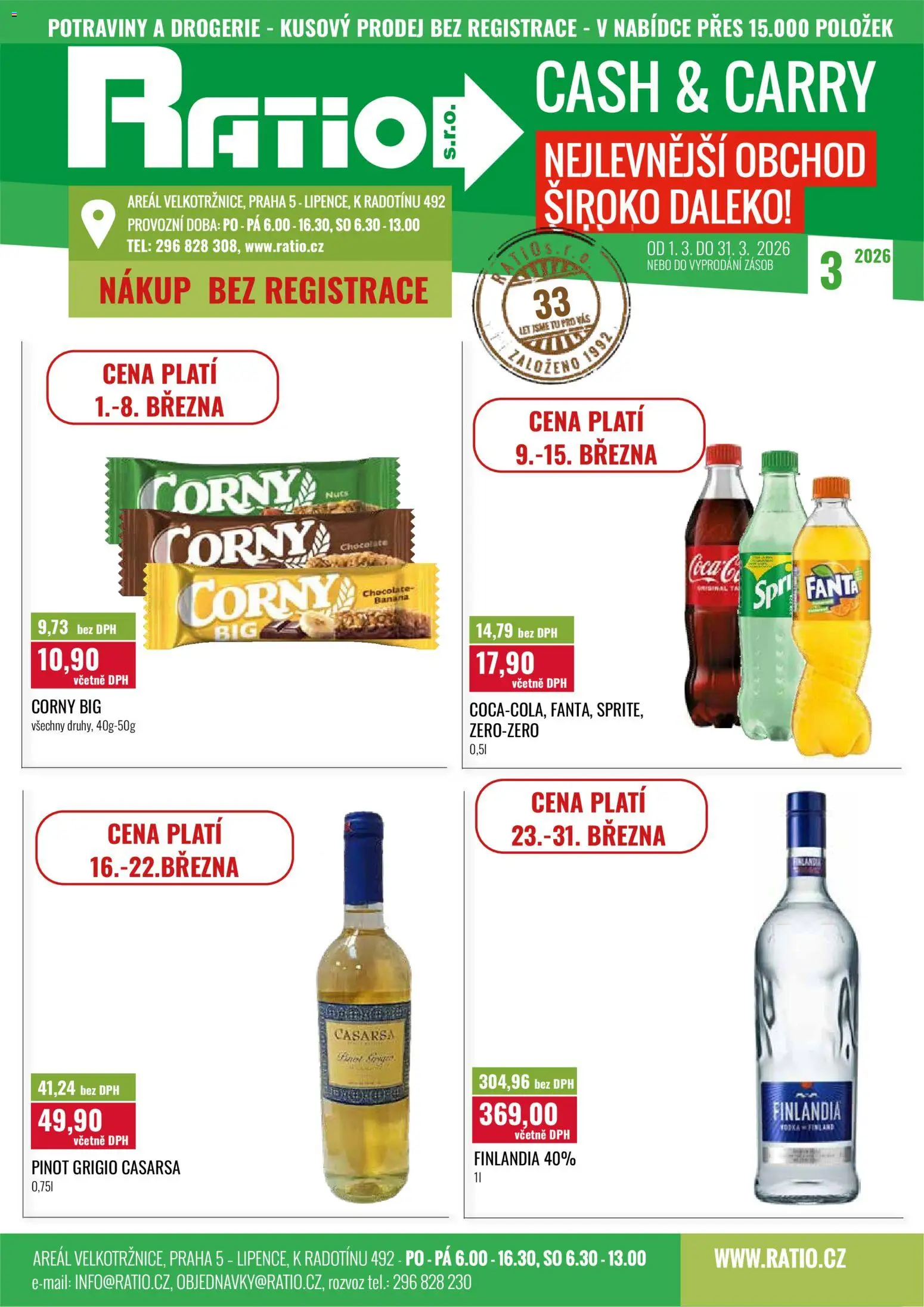 Ratio leták - strana 1- platný od 01.03.2026