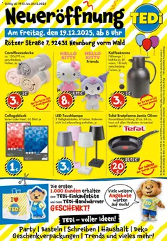Vorschau TEDi - Neueröffnung in Neunburg vorm Wald gültig ab 19.12.2025